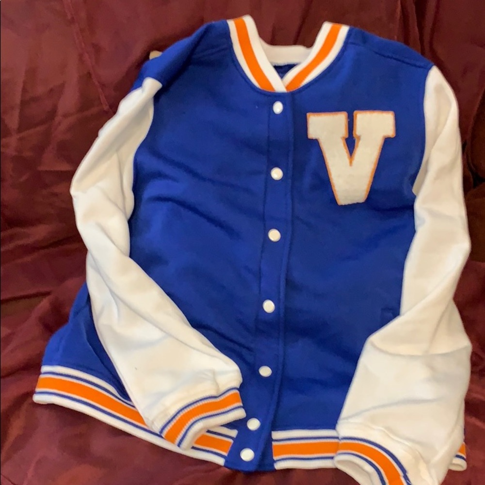 Varsity button up
